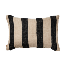 Lyla Cushion cover, Natural/black