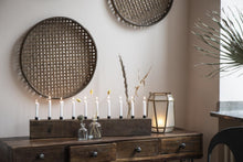 Console table recycled wood