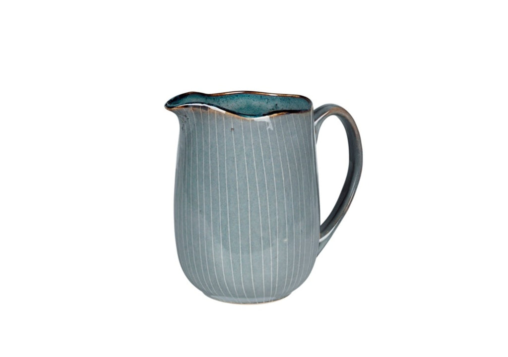 BIG MILK JUG 'NORDIC SEA'  STONEWARE SEA