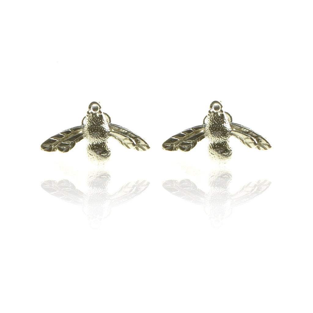 925 Silver Bee Earrings