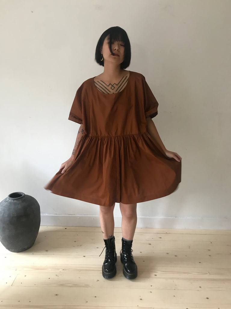 WDTS  Amelia dress - Cinnamon