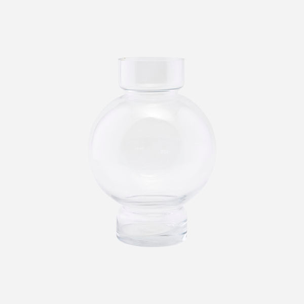 Vase, Bubble, Glass Clear