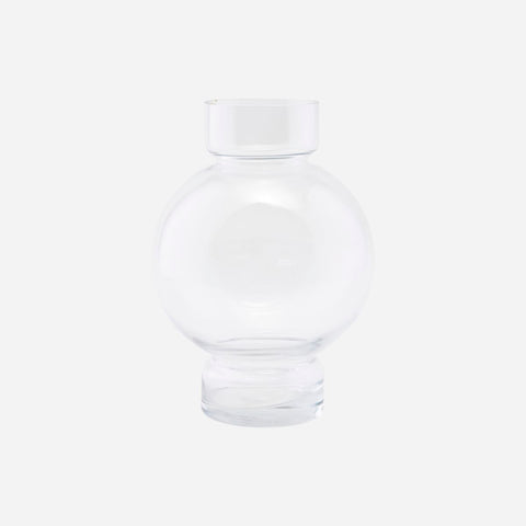 Vase, Bubble, Glass Clear