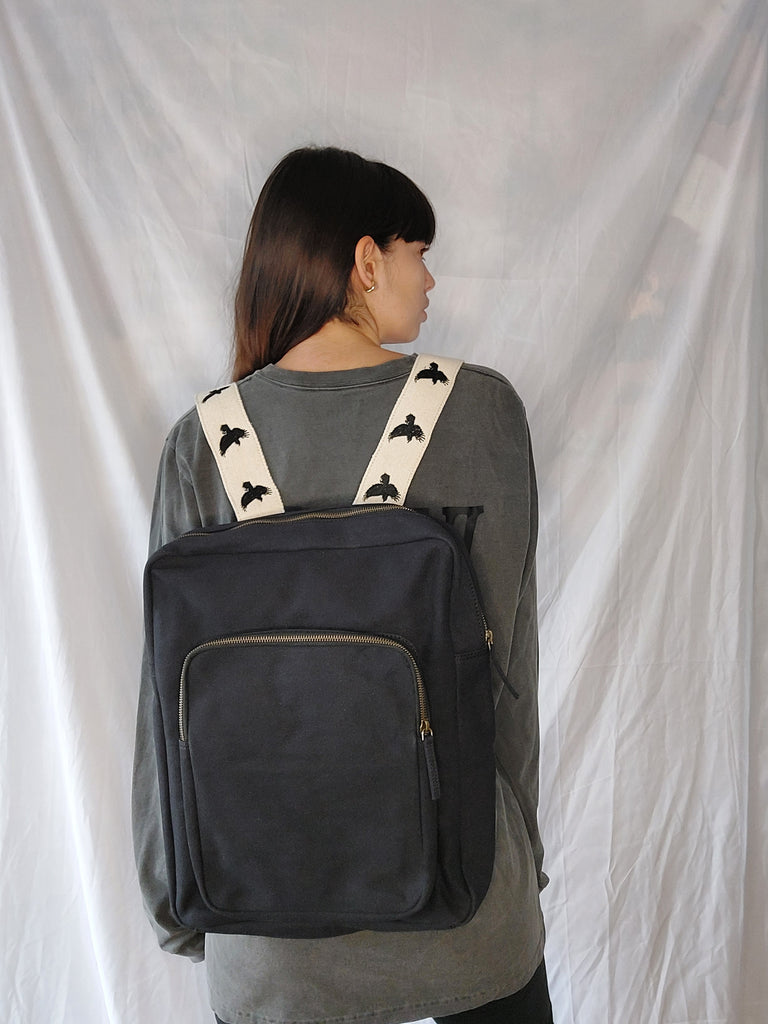 WDTS Backpack- Black Canvas - SD/LG