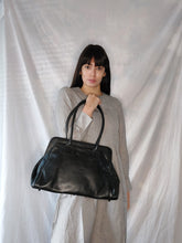 CollardManson Doctors Bag - Black Leather