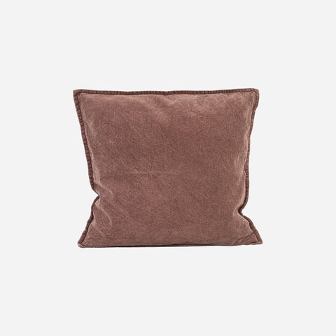 Cushion cover , Cur, Red/Brown