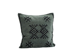 Chennille Cushion - Emerald