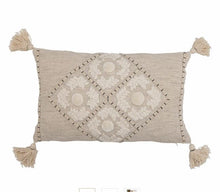 Adeline Cushion, Nature, Cotton