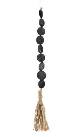 Terracotta Hanging Ornament - Black