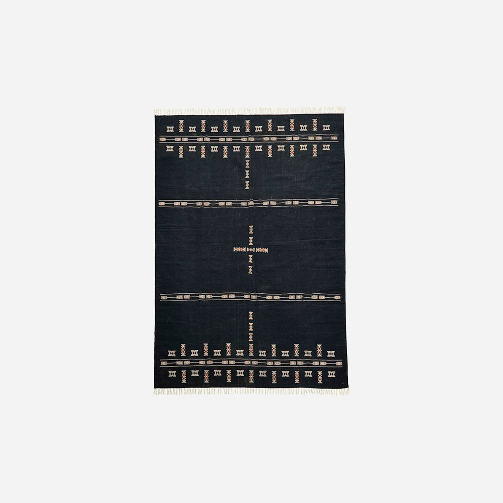 Rug, Mila, Black 300 x 200cm