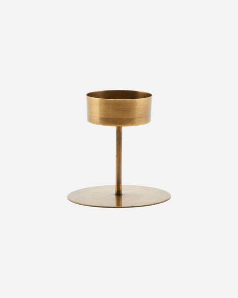 Tealight holder, Anit, Antique brass