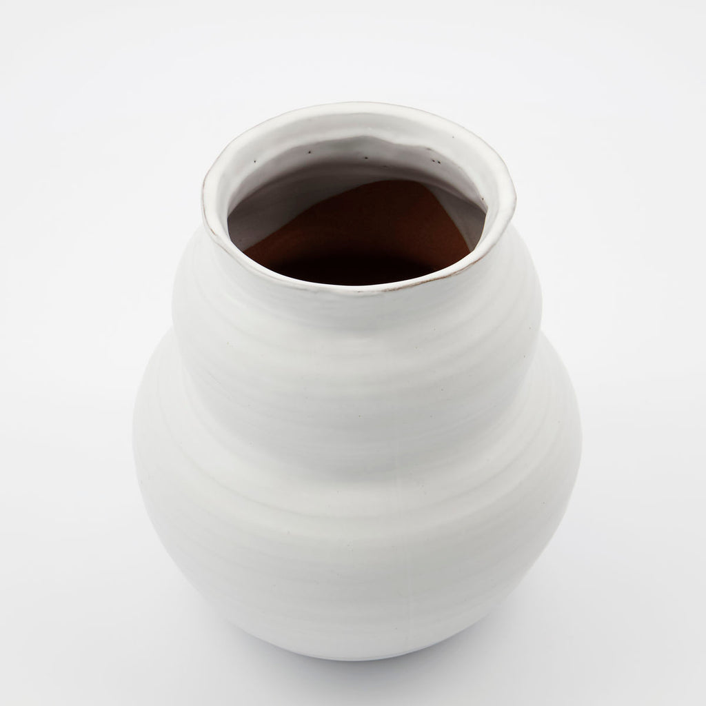 Vase, Juno, White