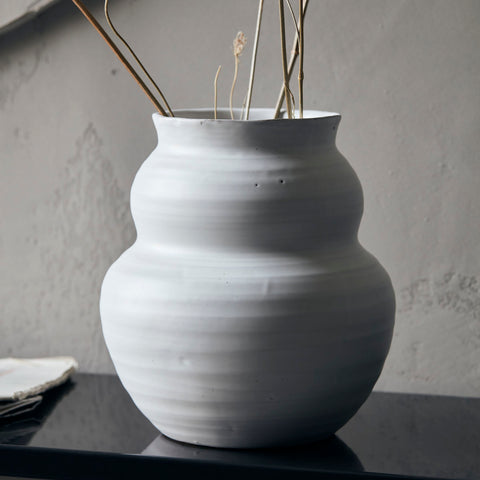 Vase, Juno, White