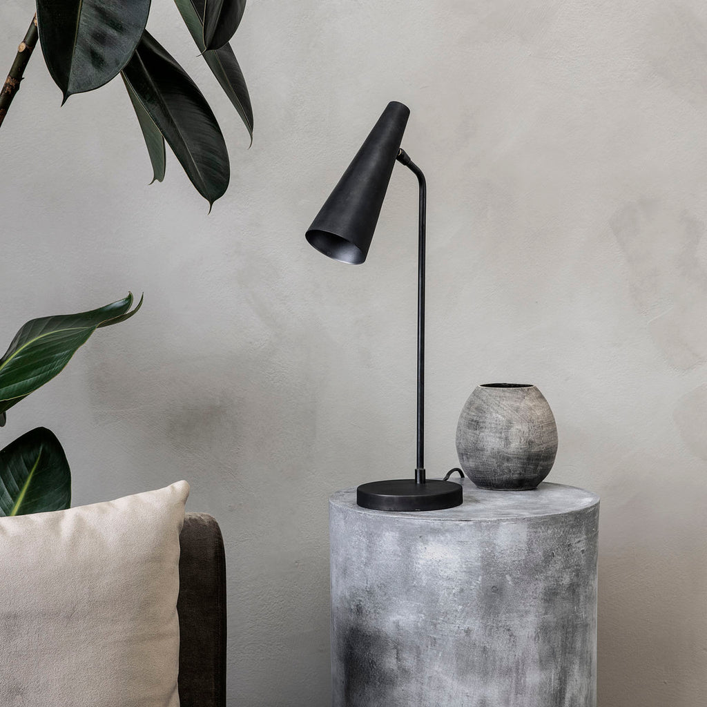 Table lamp, Precise, Matte black