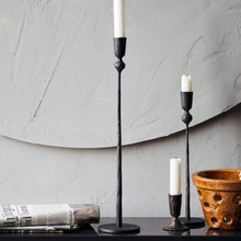 Candle stand, Trivo, Black - Tall