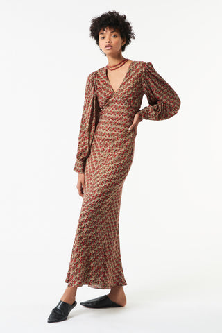 Antik Batik Mireille Printed Maxi Dress