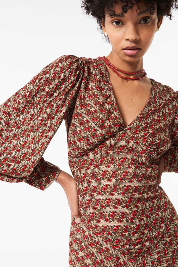 Antik Batik Mireille Printed Maxi Dress