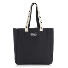 WDTS - Black Canvas - tote