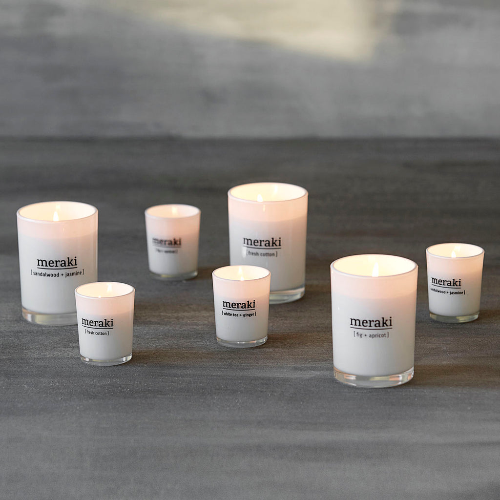 Meraki Candle White Tea & Ginger CollardManson
