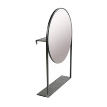 FRAX - MIRROR - METAL - L 52,5 X W 12 X H 76,5 CM - BLACK