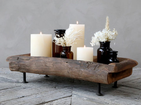 Grimaud wooden Tray on foot