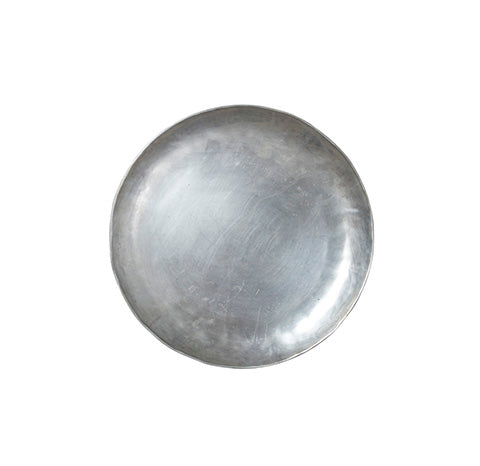 Silver Lyra Tray Ø40xH4 cm