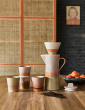 HKliving 70's ceramic mug: coffee mug, saturn