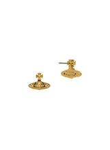 Vivienne Westwood Pina Bas Earrings - gold crystal