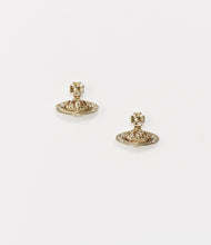 Vivienne Westwood Pina Bas Earrings - gold crystal
