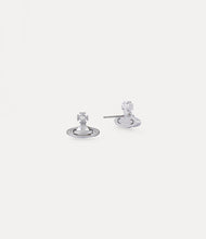 Vivienne Westwood Simonetta Bas Relief Earrings - Silver Tone