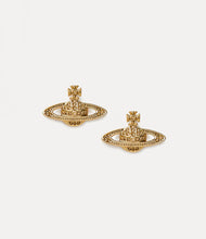 Vivienne Westwood Mini Bas Relief Earrings - Gold