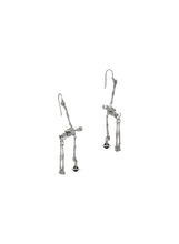 Vivienne Westwood Skeleton Earrings - Silver