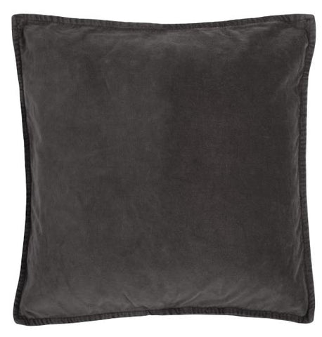 Cushion cover velvet anthracite