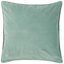 Cushion, Velvet, Green Mist