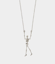 Vivienne Westwood Skeleton Long Necklace - Palladium