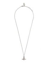 Vivienne Westwood Simonetta Pendant - Silver/Creamrose Tone