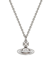 Vivienne Westwood Simonetta Bas Relief Pendant Platinum / Creamrose Pearl / White
