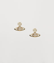 Vivienne Westwood Sorada Bas Relief Earrings - Gold Crystal
