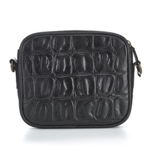 Freya bag - black croc