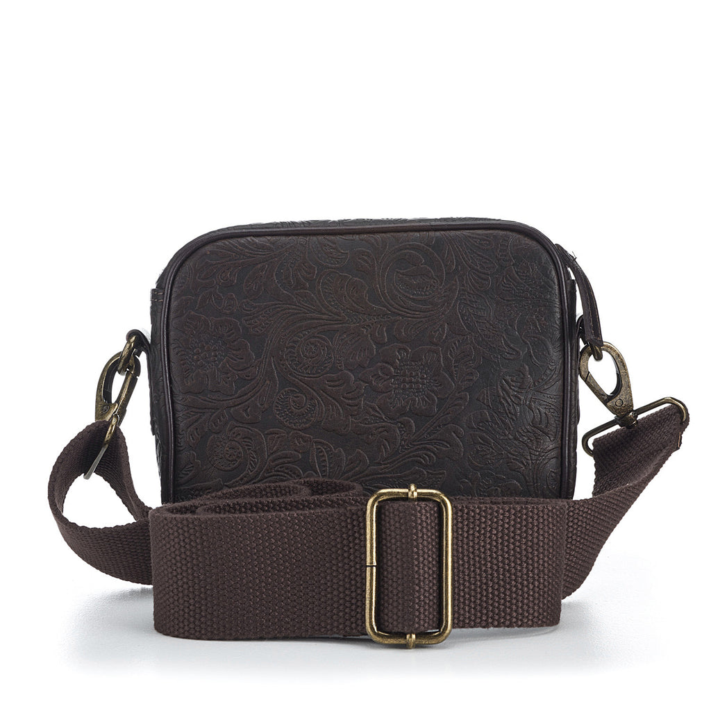 Freya bag - brown floral