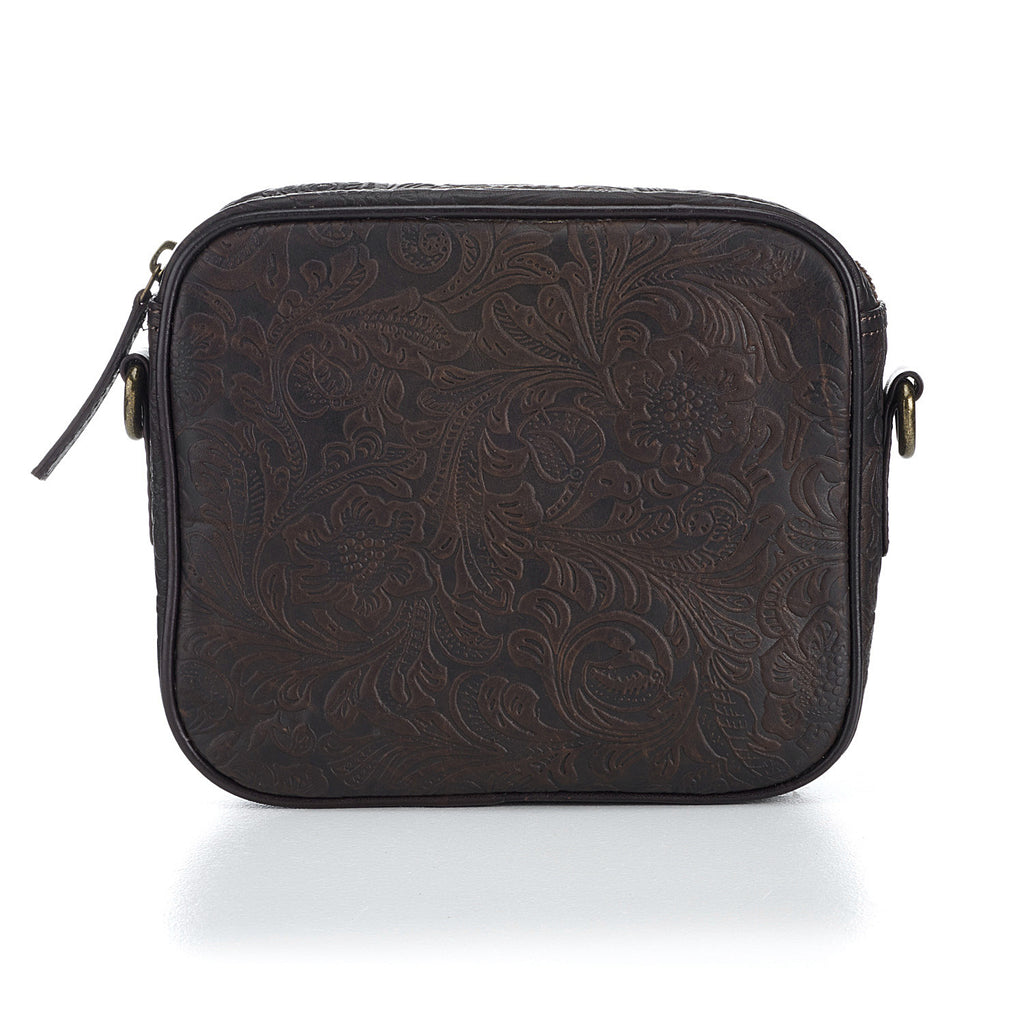 Freya bag - brown floral