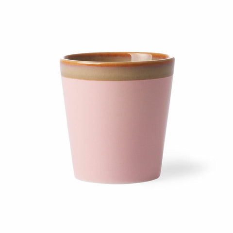 HKliving 70s ceramics: coffee mug, pink