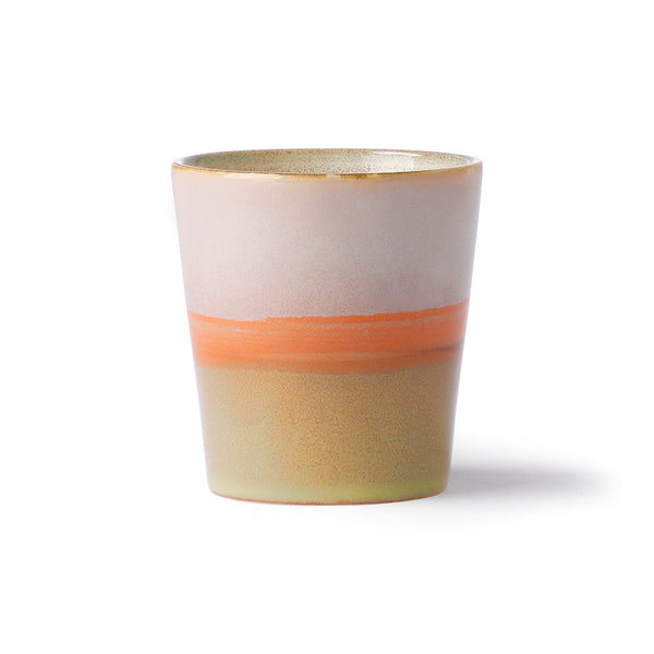 HKliving 70's ceramic mug: coffee mug, saturn