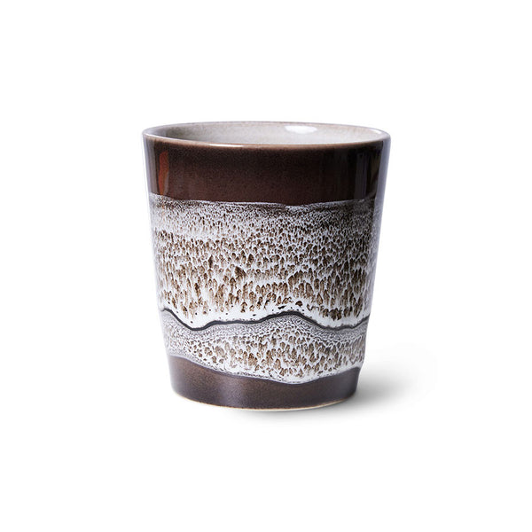 HKliving 70s Ceramics: Coffee Mug, Rock On