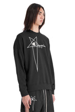 RICK OWENS X CHAMPION KNITTED PULLOVER SWEATSHIRT - BLACK