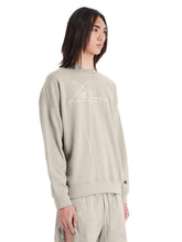 RICK OWENS X CHAMPION KNITTED PULLOVER SWEATSHIRT - PEARL