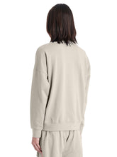 RICK OWENS X CHAMPION KNITTED PULLOVER SWEATSHIRT - PEARL