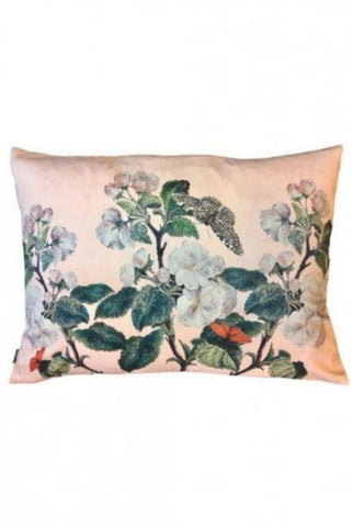 Velvet Cushion Appleblossom Large - Nude