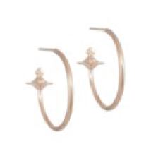 Vivienne Westwood Rosemary Small Earrings - Pink Gold