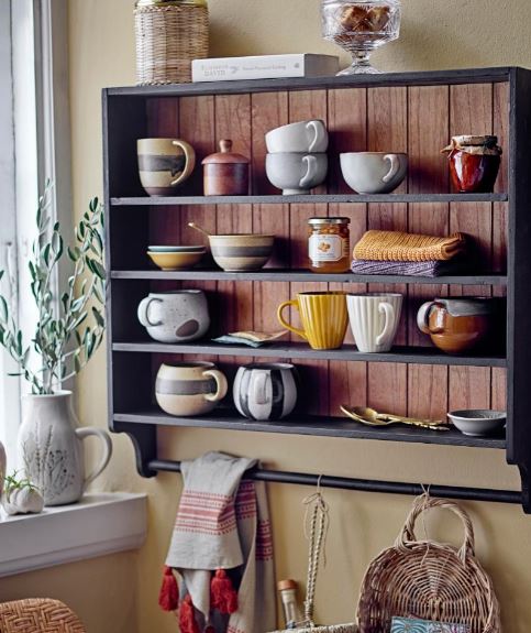 Elia Mug, Brown, Stoneware